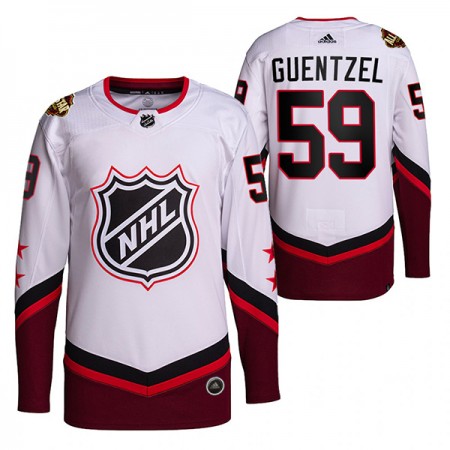 Pittsburgh Penguins Jake Guentzel 59 2022 NHL All-Star Wit Authentic Shirt - Mannen